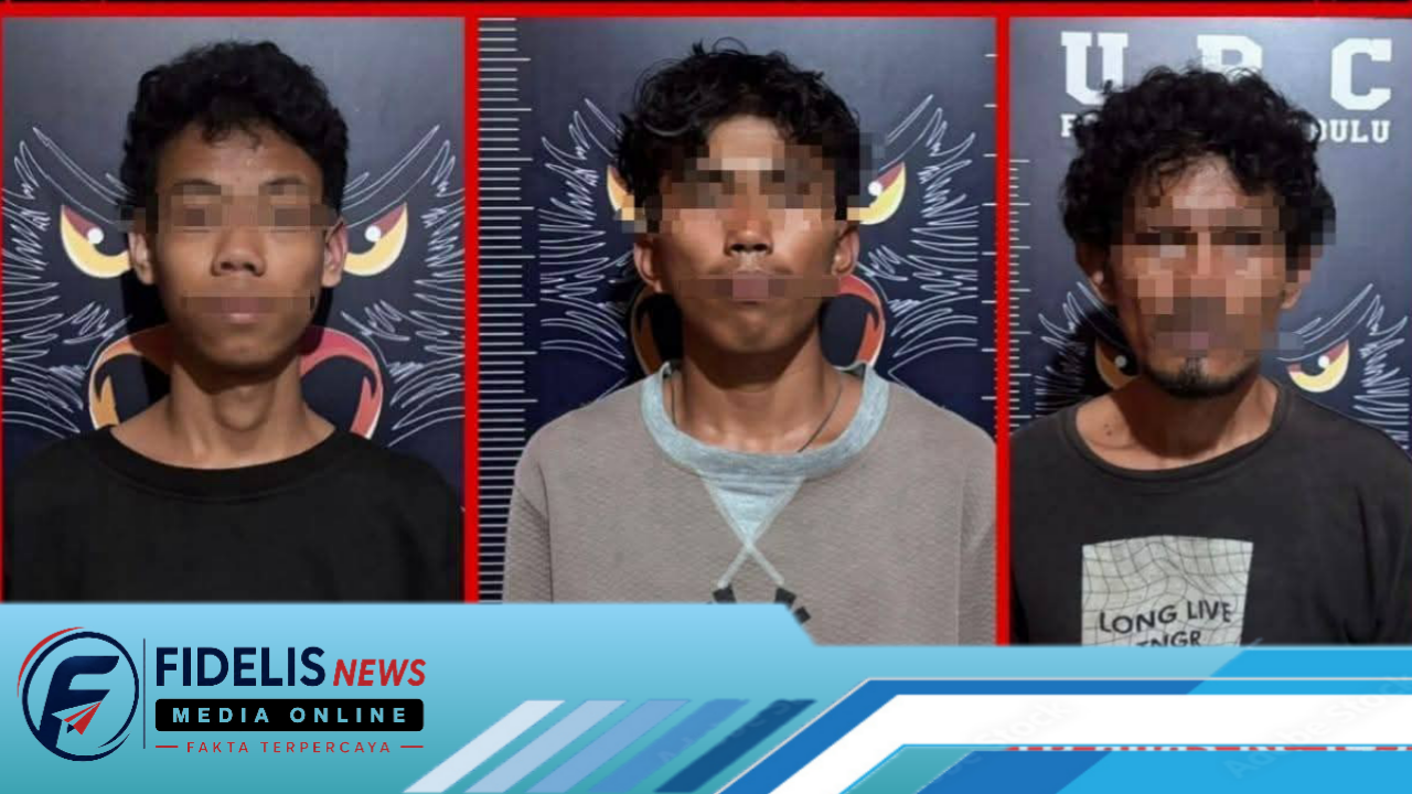Tiga Pelaku Pencurian Sekaligus Pembakaran Rumah di Ringkus Polres Bulukumba