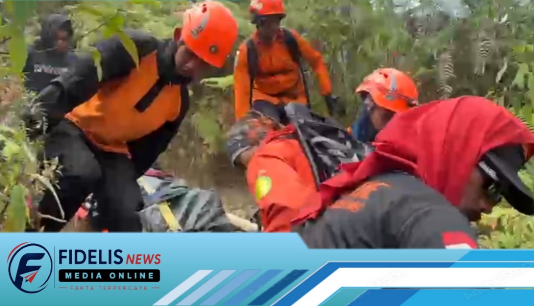 Pendaki Cedera di Tulang Ekor, Tim SAR Gabungan Evakuasi dari Gunung Bulu Baria